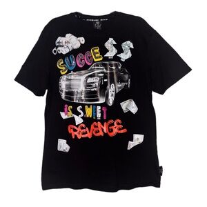 Switch Remarkable Men's T-Shirt Succe Is Sweet Revenge Rolls Royce Money Tee